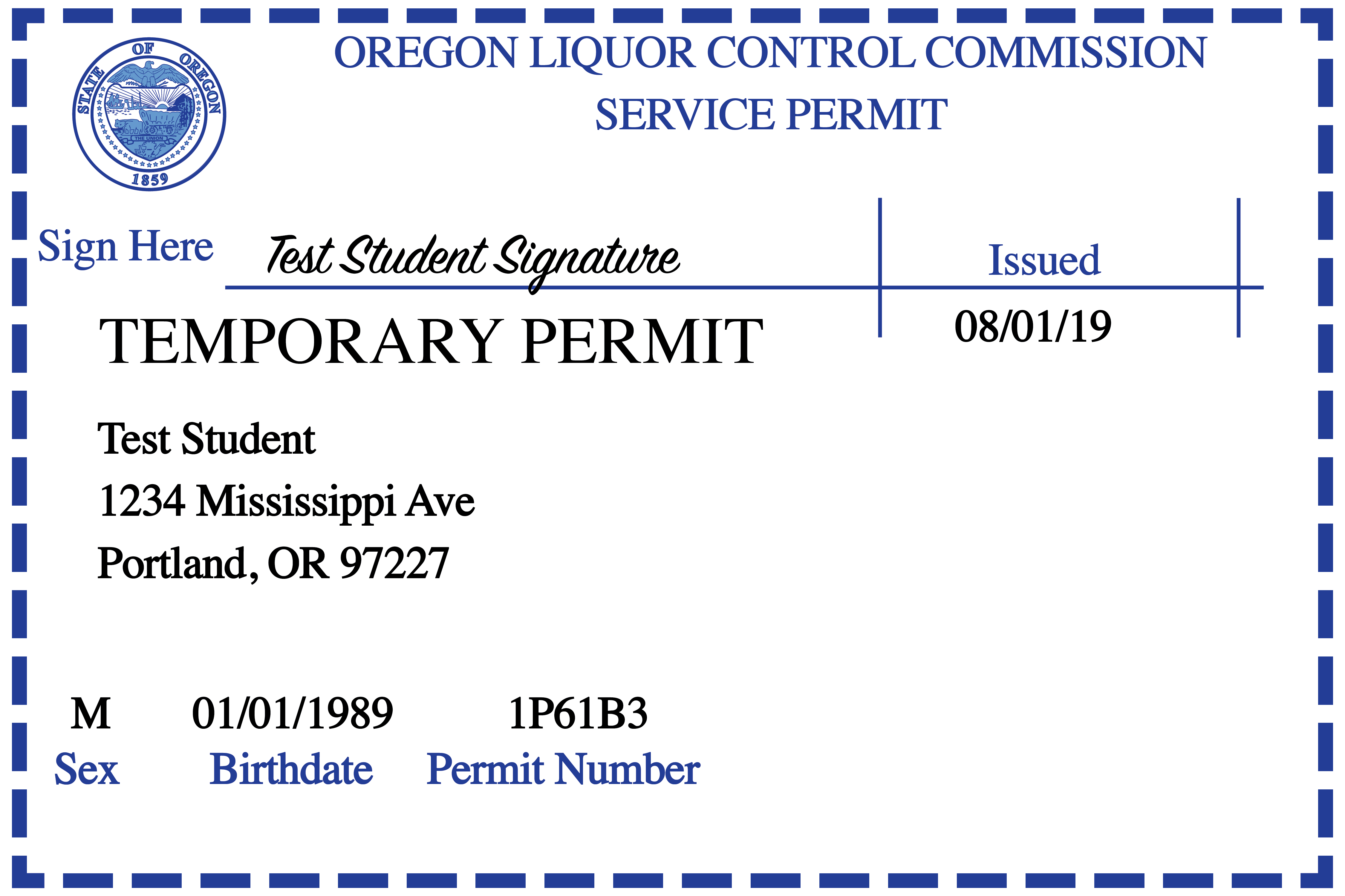 Oregon OLCC Permit Easy Online Course Craft Serving