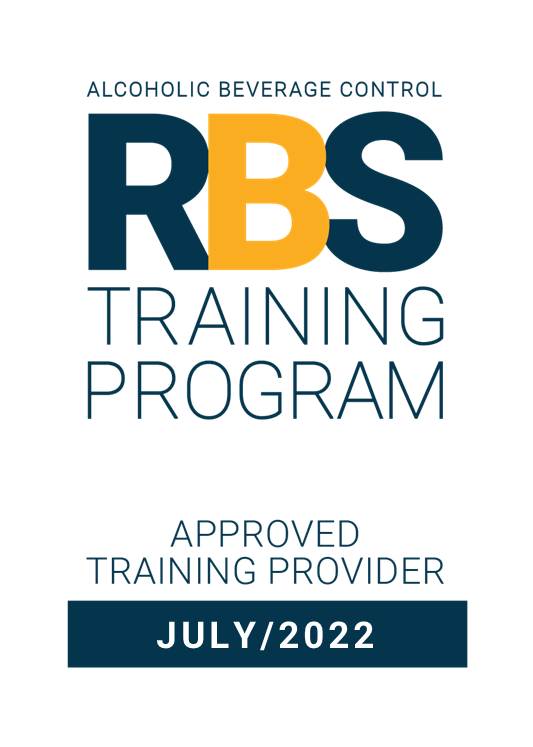 California RBS Certification Easy Online Course Craft Serving