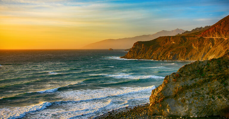 California coastal landscape highlighting professional training region